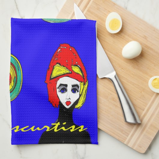 Urban Faces Kitchen Towel Theedoek (Quarter Fold)