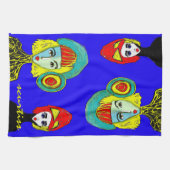 Urban Faces Kitchen Towel Theedoek (Horizontaal)