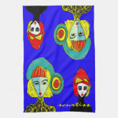 Urban Faces Kitchen Towel Theedoek (Verticaal)