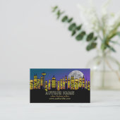 Urban Fantasy Author Visitekaartje (Staand voorkant)