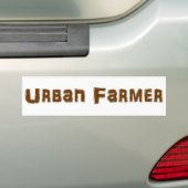 Urban Farmer Bumpersticker (Op auto)
