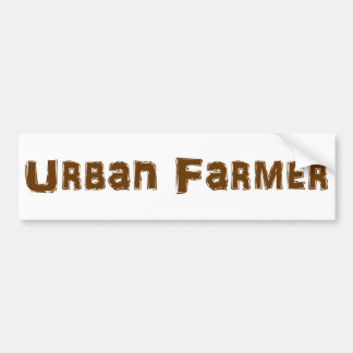 Urban Farmer Bumpersticker