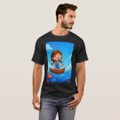 Urban Fishing Co. Pole Snapper Grappige Vis Gesche T-shirt (Voorkant volledig)