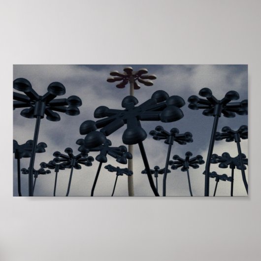 Urban Flowers Poster (Voorkant)