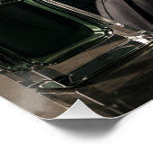 URBAN FLUID ELEGANCE — Emerald Essence Perfect Poster (Hoek)