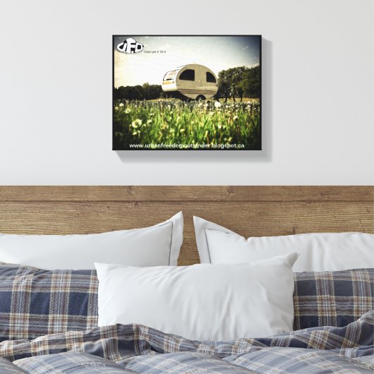 Urban Freedom Outlander Mark II 10 Canvas Print (Insitu (Slaapkamer))