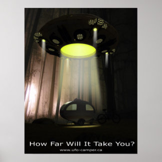 Urban Freedom Outlander Mark II UFO Scene Poster