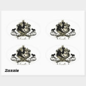 Urban French Bulldog Hondenras Sticker (Vel)