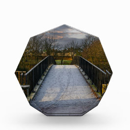 Urban Frosty Footbridge, Bradford Fotoblokken