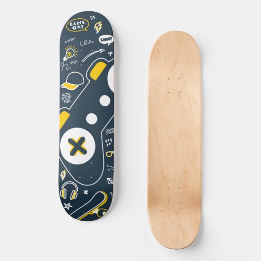 Urban Gamer Persoonlijk Skateboard (Voorkant)