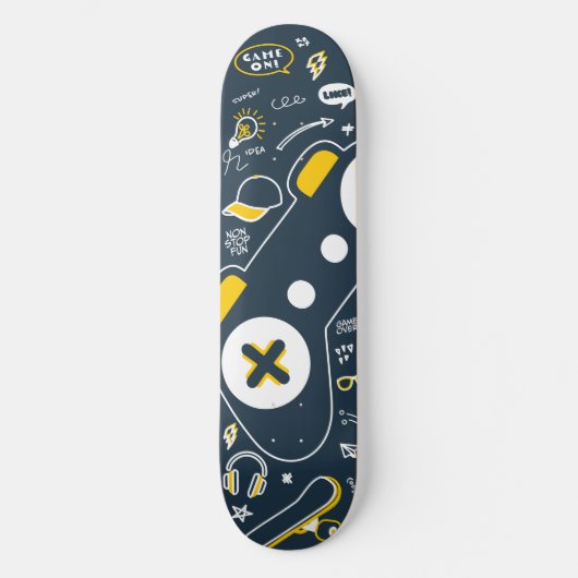 Urban Gamer Persoonlijk Skateboard (Voorkant)