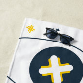 Urban Gamer strandlaken (In situ)