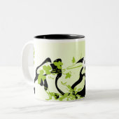 Urban Garden 1 Tweekleurige Koffiemok (Voorkant links)