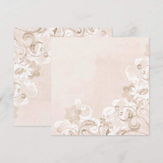 Urban Garden Flat Note Card Notitiekaartje (Voorkant / Achterkant)