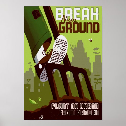 Urban Garden Poster (Voorkant)