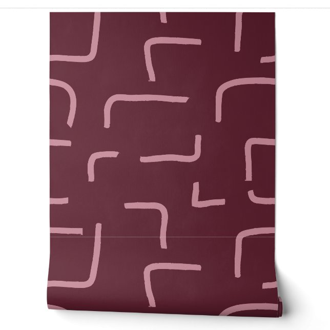 Urban Geo | Blush Muted | Blender All-Over Behang (Afrollen)