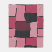 Urban Geo | Blush Muted | Hero Pattern Fleece Deken (Voorkant)