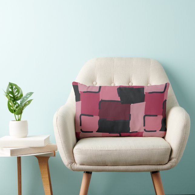 Urban Geo | Blush Muted | Hero Pattern Kussen (Stoel)