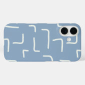 Urban Geo | Cobalt Cool | Blender Patroon Case-Mate iPhone Case (Achterkant (horizontaal))