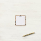 Urban Geo | Onyx Neutraal | Blender Patroon Post-it® Notes (Op bureau)