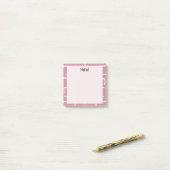 Urban Geo | Stof Roze | Blender Patroon Post-it® Notes (Op bureau)