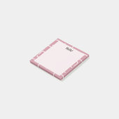 Urban Geo | Stof Roze | Blender Patroon Post-it® Notes (Schuin)