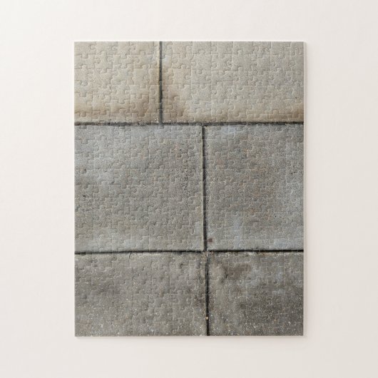 Urban Geometry: Rain‑Washed Lines in Quiet Gray Legpuzzel (Verticaal)