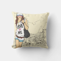 Urban Girl Amerikaans MoJo Pillow