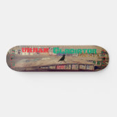 Urban Gladiator Geen Regels Kraai Skateboard (Horizontaal)