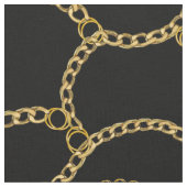 Urban Gold Chains Streetstyle Pattern  Stof (Close Up)