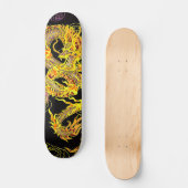 Urban Gold Dragon Mystic Element Custom Pro Board Persoonlijk Skateboard (Voorkant)
