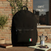 Urban Gorpcore Technical Black Backpack Printed  Bedrukte Rugzak