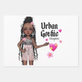 Urban Gothic Gift Wrap 7 Inpakpapier Vel (Voorkant)