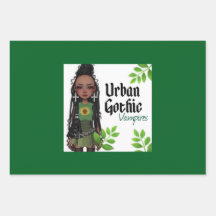 Urban Gothic Vampiers Cadeaupapier 9