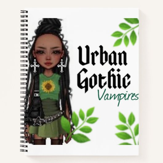 Urban Gothic Vampiers Notitieboek 3 (Voorkant)