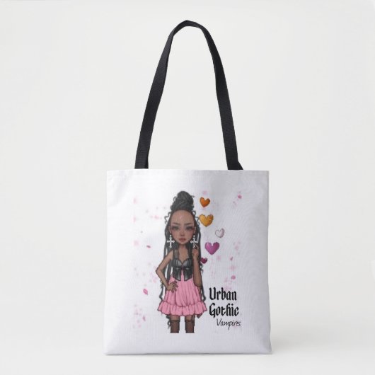 Urban Gothic Vampiers Zak 4 Tote Bag (Voorkant)