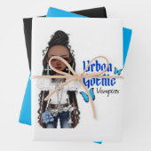Urban Gothic Vampires Gift Wrap 8 Inpakpapier Vel (In situ)