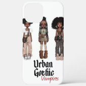 Urban Gothic Vampires iPhone Case 1 (Achterkant)