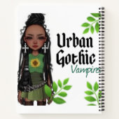 Urban Gothic Vampires Notebook 3 Notitieboek (Achterkant)