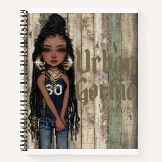 Urban Gothic Vampires Notebook 5 Notitieboek (Voorkant)