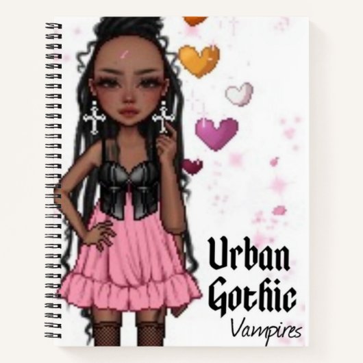 Urban Gothic Vampires Notitieboek 2 (Voorkant)