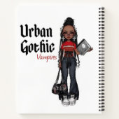 Urban Gothic Vampires Notitieboek 4 (Achterkant)