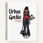 Urban Gothic Vampires Notitieboek 4 (Voorkant)