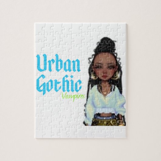 Urban Gothic Vampires Puzzel 1 (Verticaal)