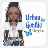 Urban Gothic Vampires Sticker 7 (Voorkant)