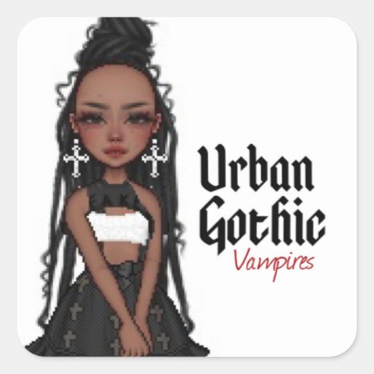Urban Gothic Vampires Stickers 1 (Voorkant)