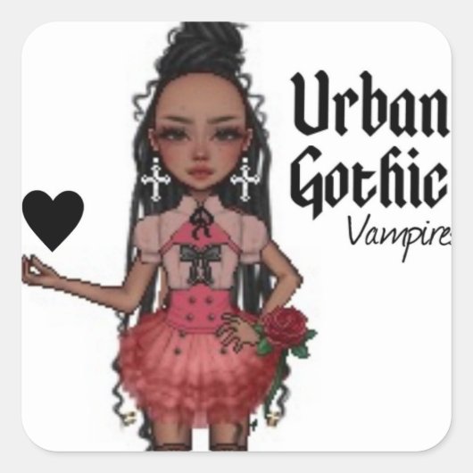Urban Gothic Vampires Stickers 2 (Voorkant)
