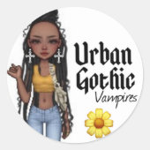 Urban Gothic Vampires Stickers 4 (Voorkant)