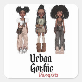 Urban Gothic Vampires Stickers 5