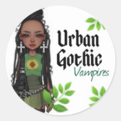 Urban Gothic Vampires Stickers 8 (Voorkant)